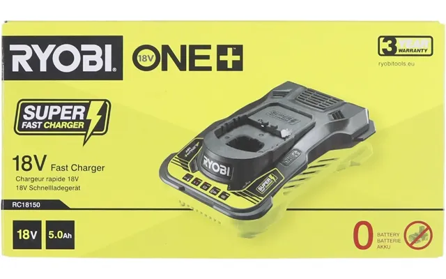 Ryobi One Rc18150 - Batterioplader