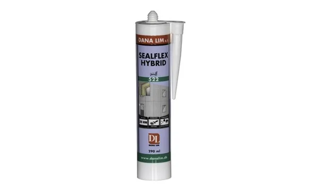 Sealflex Hybrid Fugemasse 522 - 290 Ml. Sort Neutral Høj-elastisk Og Overmalbar