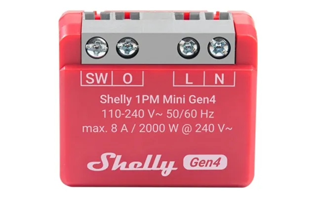Shelly 1pm Mini Gen4