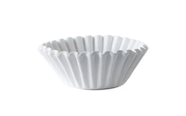 Skålfilter Catersource Ø250 110 Mm Hvid - 4 Pakker X 250 Stk