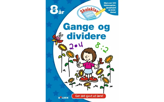 Skoleklar Lektiehjælper Gange Og Dividere
