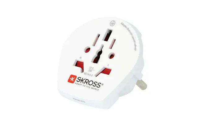 Skross 1500211-e - Rejseadapter Verden-til-europa