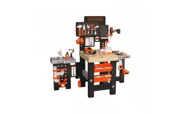 Smoby Black & Decker Mega Center Værkstedsbænk