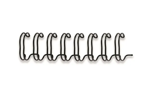 Spiralrygge Fellowes 3 1 Wire 14mm Sort A4 101-130ark 100 Stk