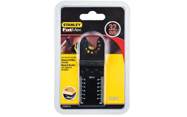 Stanley Brzeszcz. Bim 18 Tpi 32x40 Mm - Gilinamuoju Pj Viu Medienai Metalui
