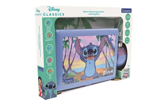 Stitch Educational Laptop 62 Activities - Dk Se