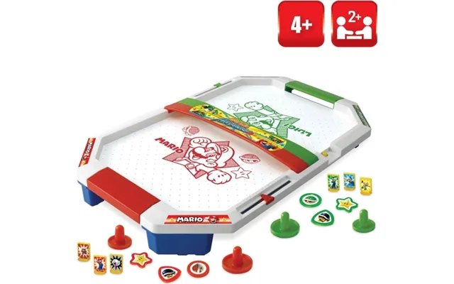 Super Mario Super Mario Mario Air Hockey