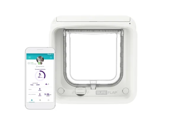 Sureflap Microchip Cat Flap Connect Hvid