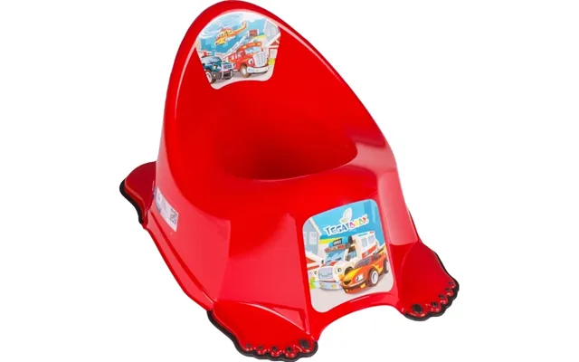 Tega Baby Skridsikker Potte Bil - Rød Cs-001-121