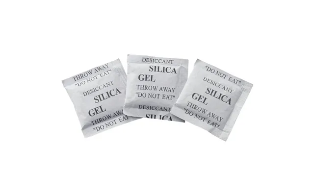 Tørringsmiddelposer 10 G L X B X H 72 X 57 X 3 Mm Transparent Kiselgel 250 Stk