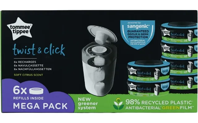 Tommee Tippee Sangenic Refill Poser - 6-pak