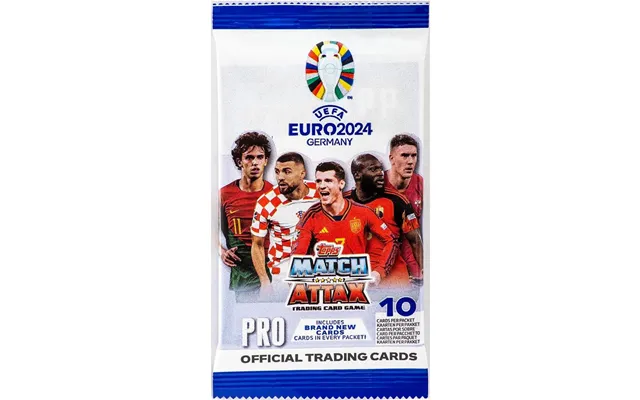 Topps Euro 2024 Match Attax Premium Pack 10 Cards