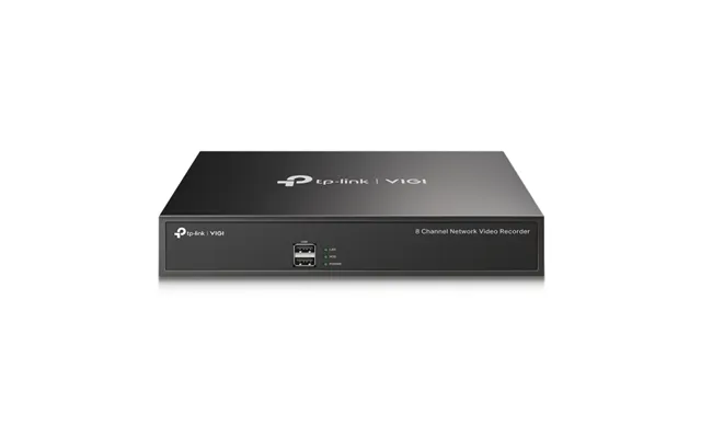 Tp-link Vigi Nvr1008h 8-kanals Netværksvideorekorder - 1x 10 Tb Sata Hdd Intern Monterbar