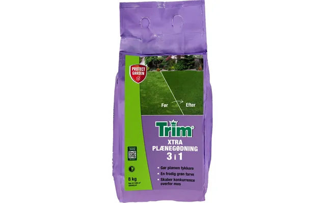 Trim Xtra Plænegødning 3 I 1 - 8kg