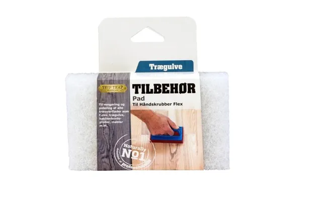 Trip Trap Pad Hvid Til Håndskrubber Flex
