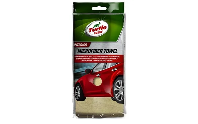 Turtle Wax Mikrofiberklud Interiør 40x40 Cm - Gul