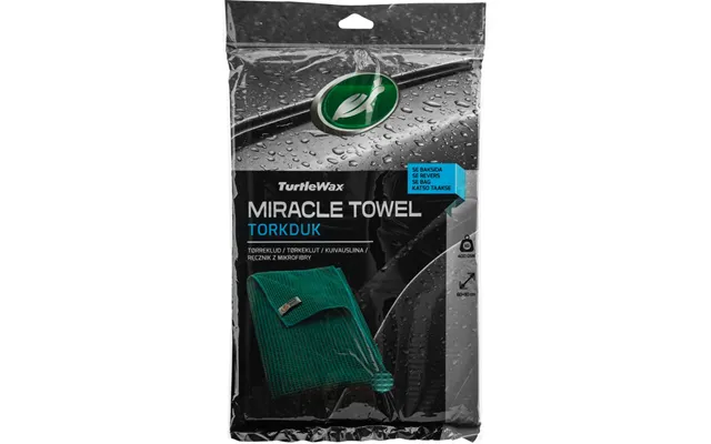 Turtle Wax Miracle Drying Towel 60x80 Cm - Grøn