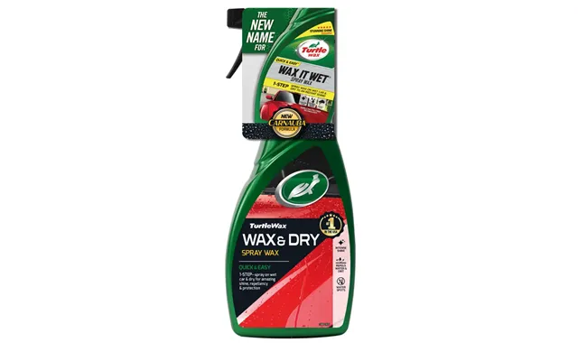 Turtle Wax Wax & Dry - Sprayvoks Til Bil