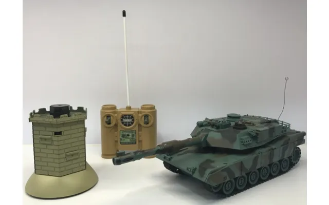 Usa M1a2 Fjernstyret Tank 1 28 Vs Fort 27mhz