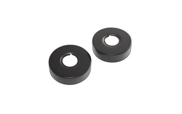 Vægroset Ø72mm X 20mm 2stk Matsort