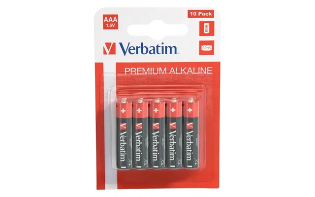Verbatim - Batteri 10 X Aaa Lr03
