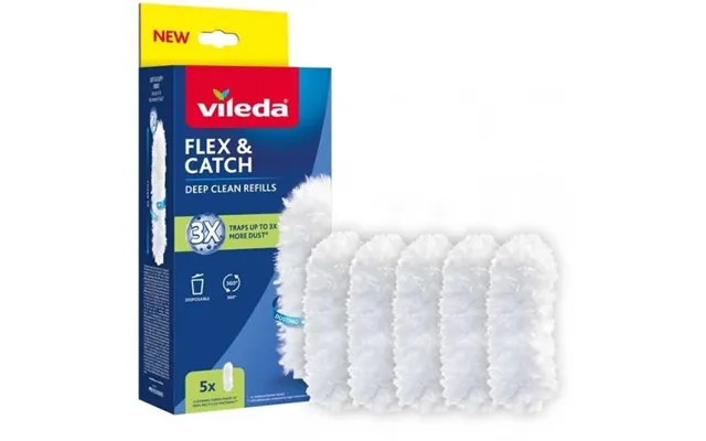 Vileda Flex & Catch Duster Refills - 5 Pcs.