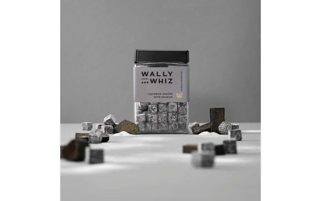 Wally And Whiz Lakrids Med Salmiak Cube 240g