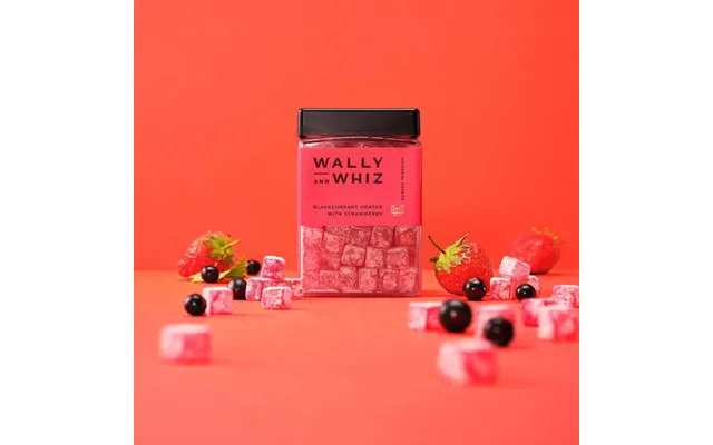 Wally And Whiz Solbær Med Jordbær Cube 240g