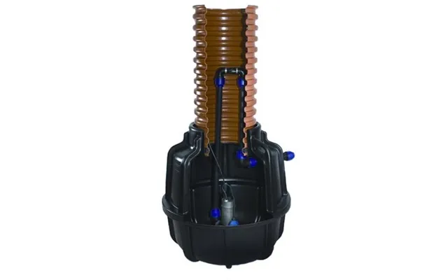 Wavin 1000 425 X 1857 X 40 Mm Pumpebrønd T Gråt M Grundfos Pumpe