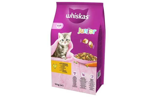 Whiskas Tørfoder Til Killinger Med Kylling - 14 Kg