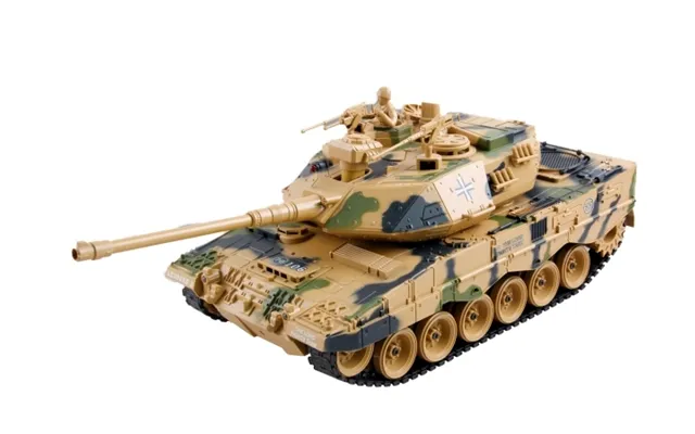 Zegan German Leopard 2 Fjernstyret Airsoft Tank 1 18 - 2.4g