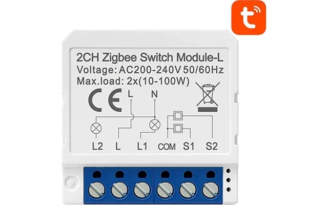 Zigbee Avatto Lzwsm16-w2 Smart Trunk Switch Uden Neutral Tuya