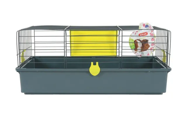 Zolux Classic Gnaver- Og Smådyrbur 70 Cm Grå Turkis