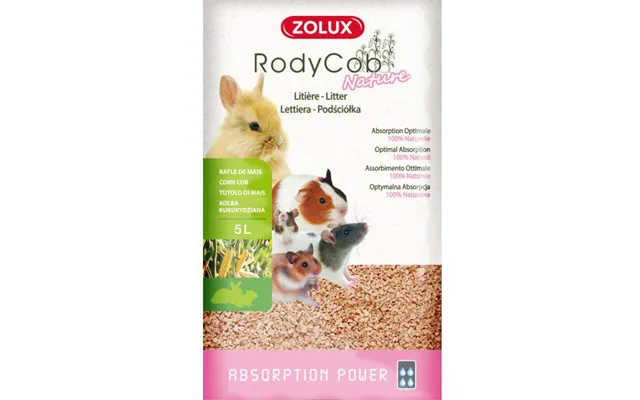 Zolux Rodycob Nature Majskolbe Bunddække 5 L