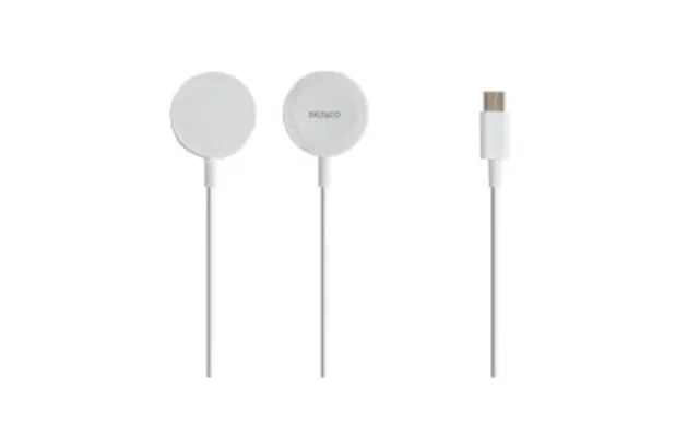 Deltaco Apple Watch Charger, Usb-c, 1 M Fixed Cable - Oplader