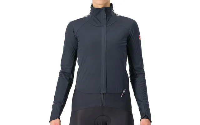 Castelli Alpha Doppio Ros W Jacket Vinterjakke - Light Black Silver