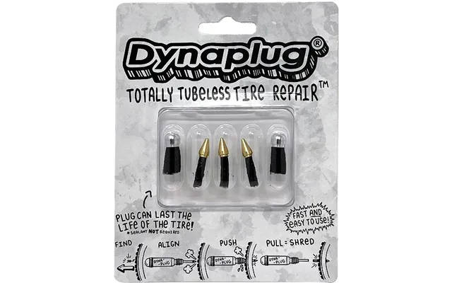 Dynaplug Plug Pack - 3 X Soft Nose And 2 X Mega Plugs