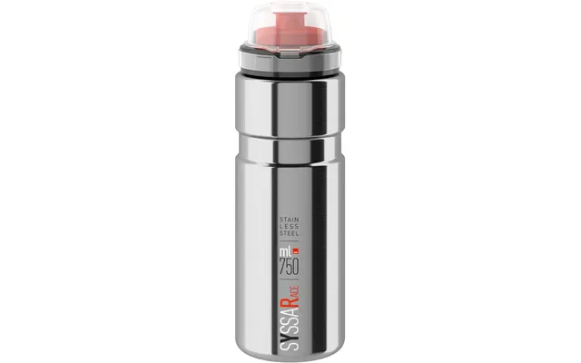 Elite Syssa Vandflaske - Silver Glossy