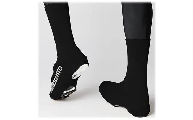 Fingerscrossed Knit Oversock Skoovertræk - Sort