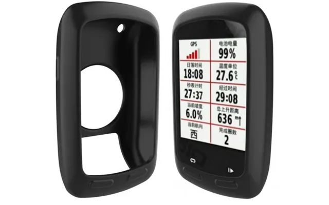 Garmin Edge 800 810 Cover I Silikone - Sort