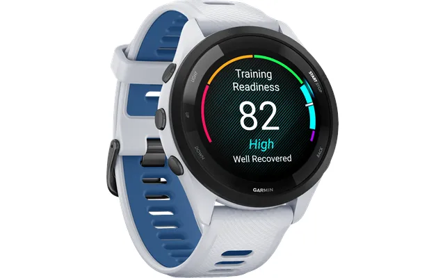 Garmin Forerunner 265 Music - Whitestone Tidal Blue