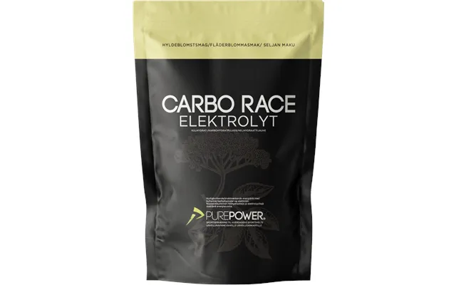 Purepower Carbo Race Elektrolyt Hyldeblomst - 1kg