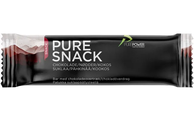 Purepower Energy Snack Chokolade & Kokos - 40g