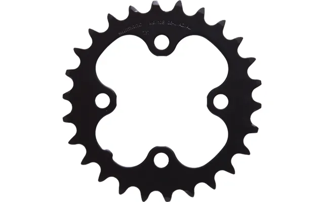 Shimano Deore Fc-m590 Klinge 26t 64mm Bcd Indre 3x9 Speed Sort