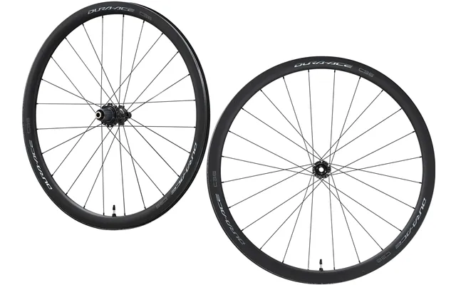 Shimano Dura-ace C36 Carbon Disc Tubeless - Rear Front Hjulsæt