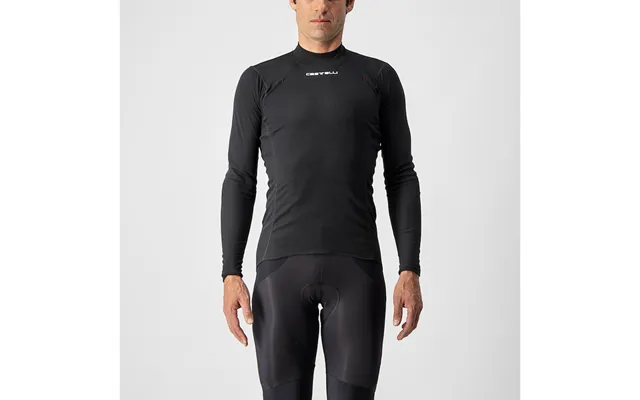 Castelli Flanders Warm Langærmet Baselayer Sort Herre Størrelse S