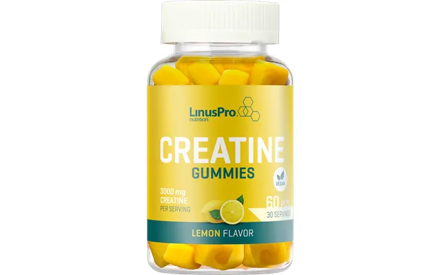 Linuspro Kreatin Vingummi - Lemon