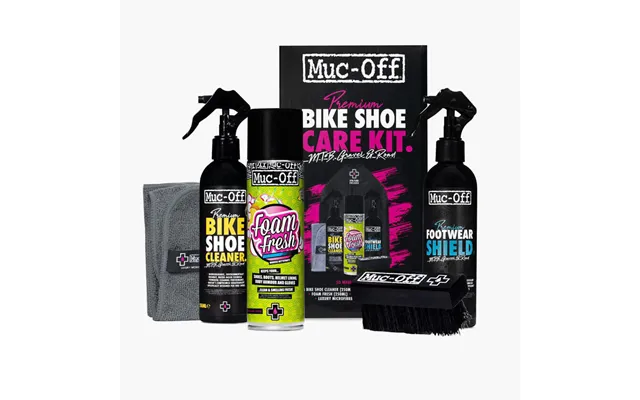Muc-off Rengøringssæt Til Cykelsko - 6 Dele