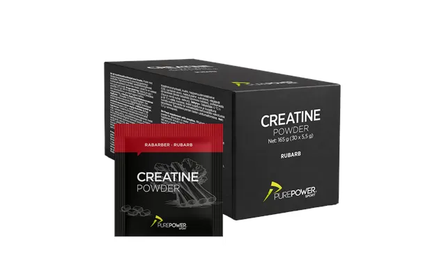 Purepower Kreatinpulver - Rabarber