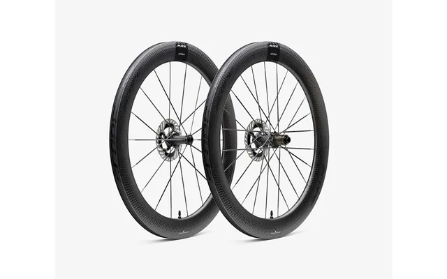 Scope Artech 6.a Disc Hjulsæt Carbon 700c 65mm Fælg Og Shimano Body - Black Decals